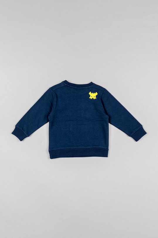 zippy bluza bawełniana dziecięca 227.6907ZT granatowy AW22