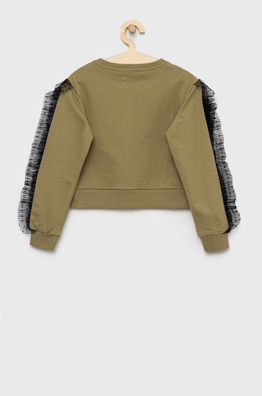 Fete Birba&Trybeyond hanorac de bumbac pentru copii 999.56934.00. verde