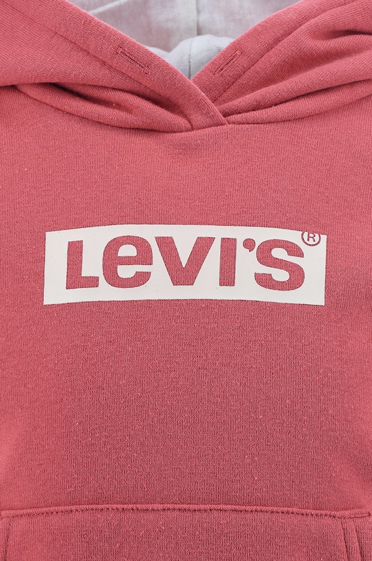 Dziewczynka Levi's bluza dziecięca 3EF634. czerwony