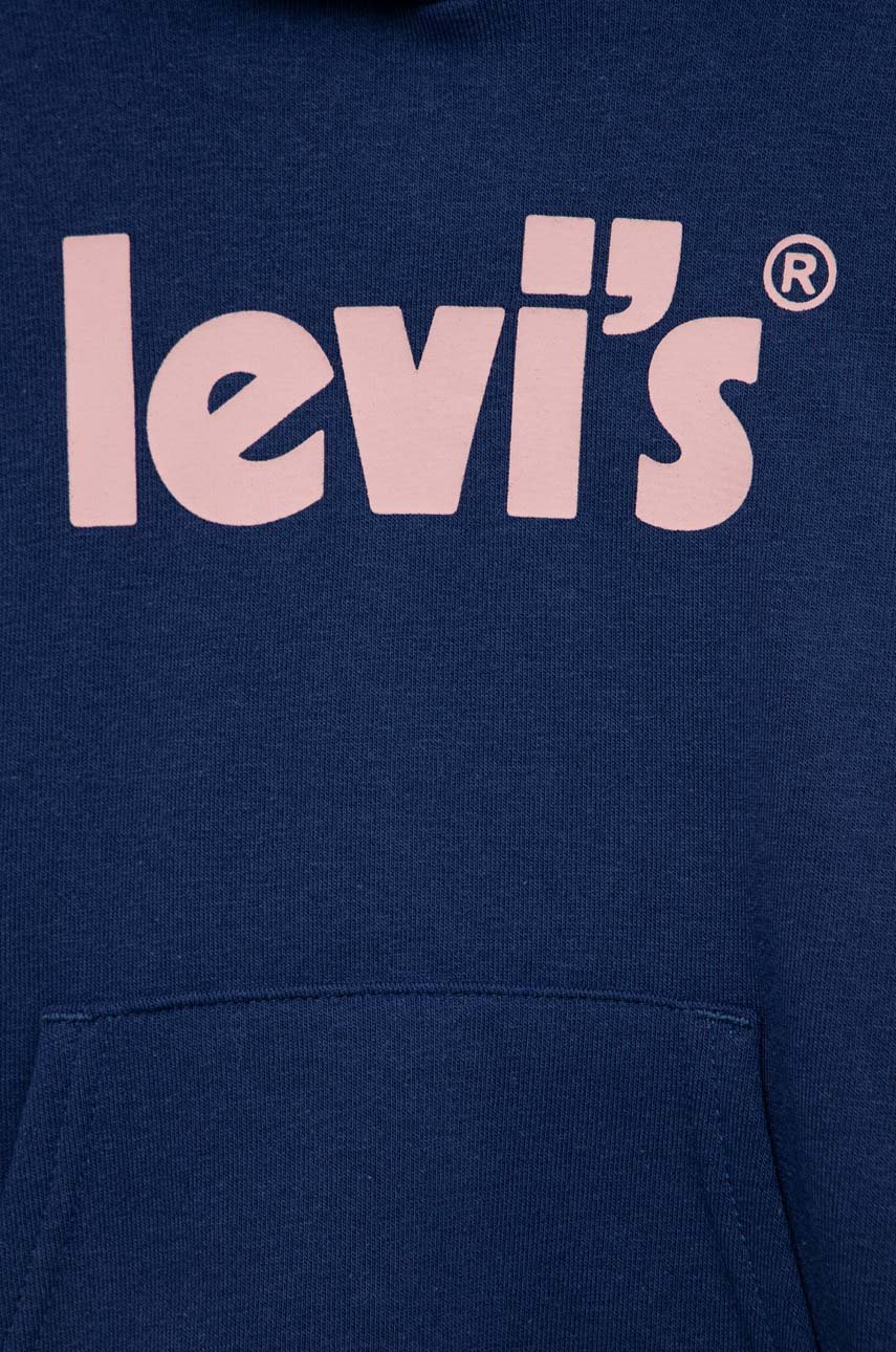 Dziewczynka Levi's bluza dziecięca 3EF958. granatowy