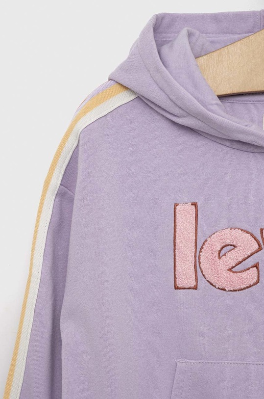 Dziewczynka Levi's bluza dziecięca 4EF631. fioletowy