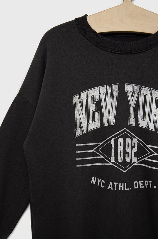 Dziewczynka Abercrombie & Fitch bluza dziecięca KI252.2406 szary