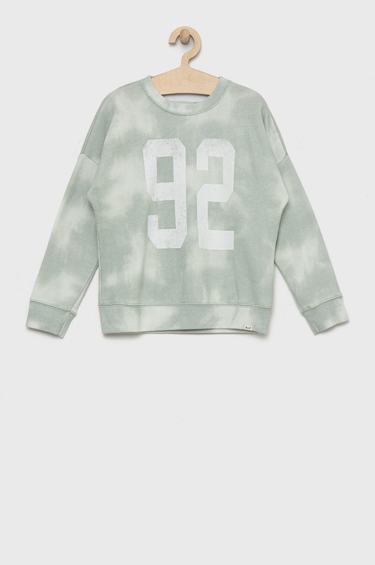 Abercrombie & Fitch bluza copii imprimeu verde KI252.2406