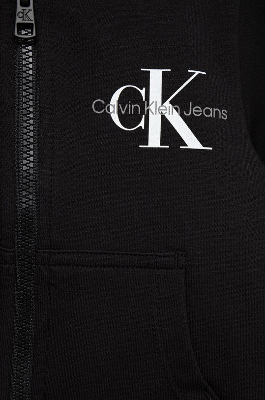 Chłopiec Calvin Klein Jeans bluza dziecięca IN0IN00007.9BYY IN0IN00007.9BYY czarny