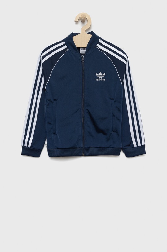 adidas Originals bluza copii imprimeu bleumarin HK0298