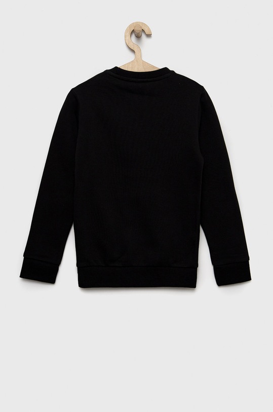 Dječja pamučna dukserica adidas Originals HS8870 crna AW22