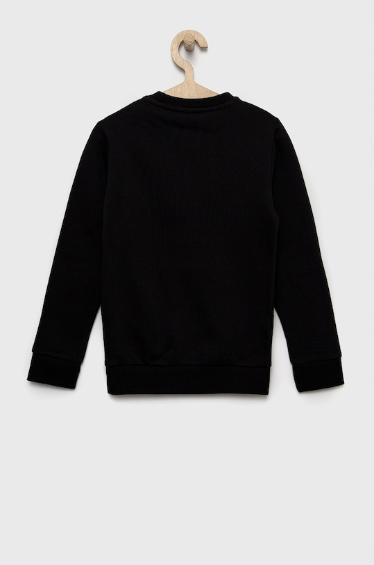 Detská bavlnená mikina adidas Originals HS8870 čierna AW22