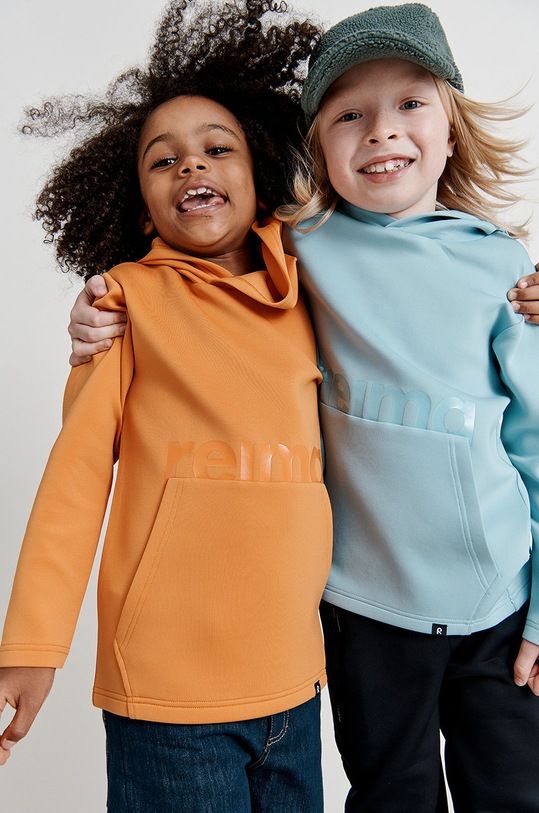 Reima bluza copii 5200004A portocaliu AW22