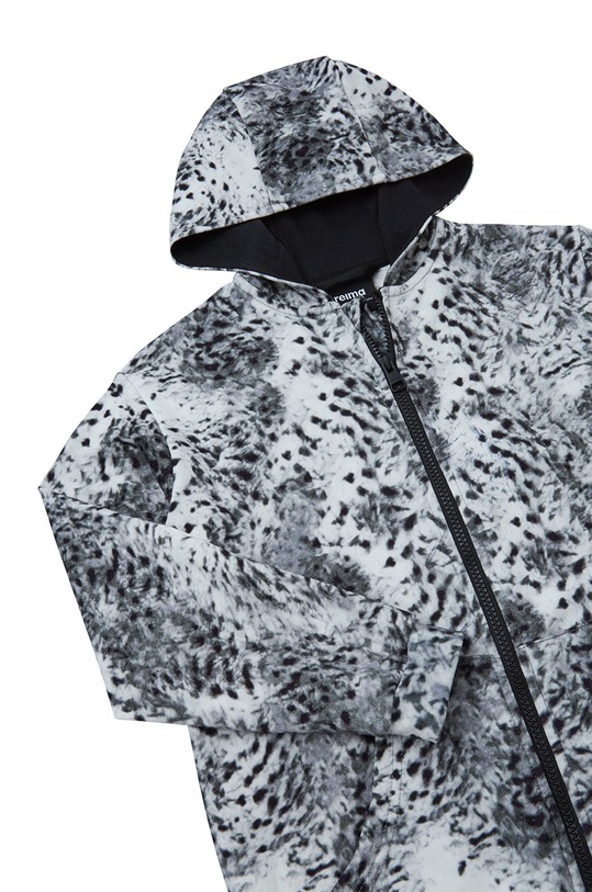 Lány Reima gyerek melegítőfelső pamutból 5200110A fekete