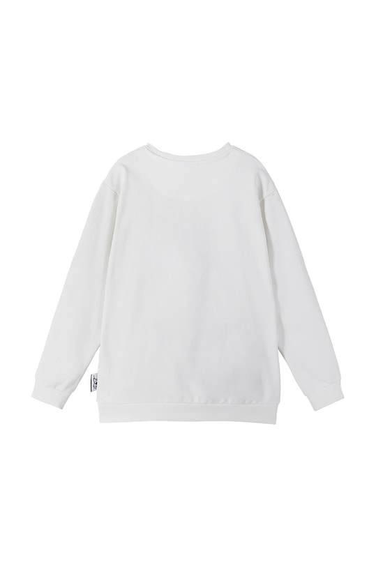 Dětská bavlněná mikina Reima 5200113A bílá AW22