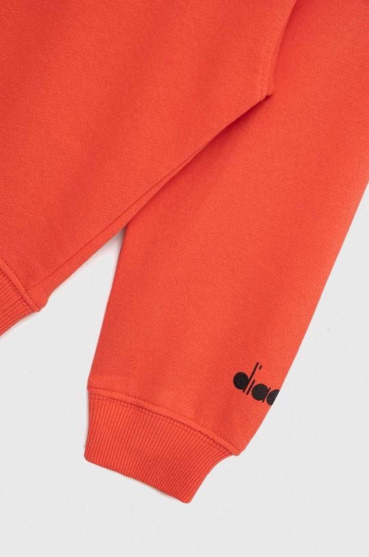 Κοριτσίστικα Παιδική βαμβακερή μπλούζα Diadora 502.179016 πορτοκαλί