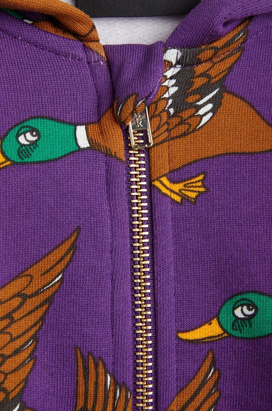 Chłopiec Mini Rodini bluza bawełniana dziecięca 2272001145 fioletowy