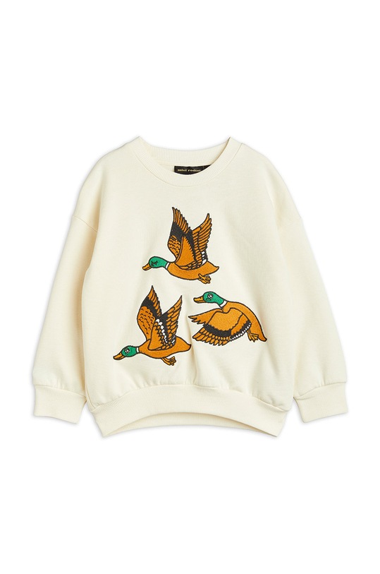 Detská bavlnená mikina Mini Rodini bavlna biela 2272001311