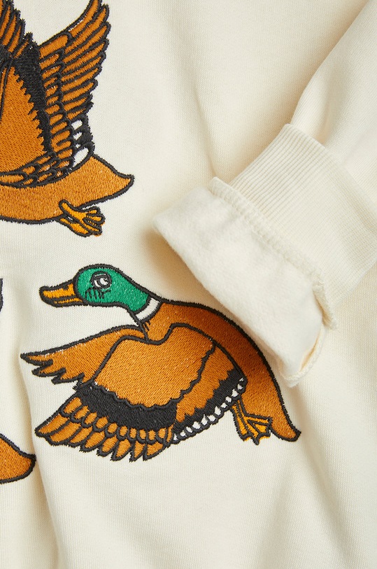 Chlapec Detská bavlnená mikina Mini Rodini 2272001311 biela