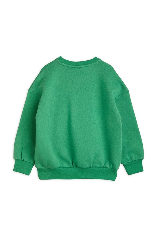 Mini Rodini bluza bawełniana dziecięca 2272013275 zielony AW22