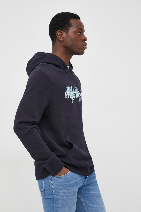 Bavlnená mikina Tommy Hilfiger MW0MW25897.9BYY tmavomodrá AW22