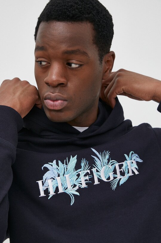 Хлопковая кофта Tommy Hilfiger тёмно-синий MW0MW25897.9BYY