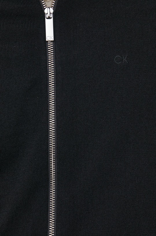 Vlnený kardigán Calvin Klein K10K109479.9BYY čierna