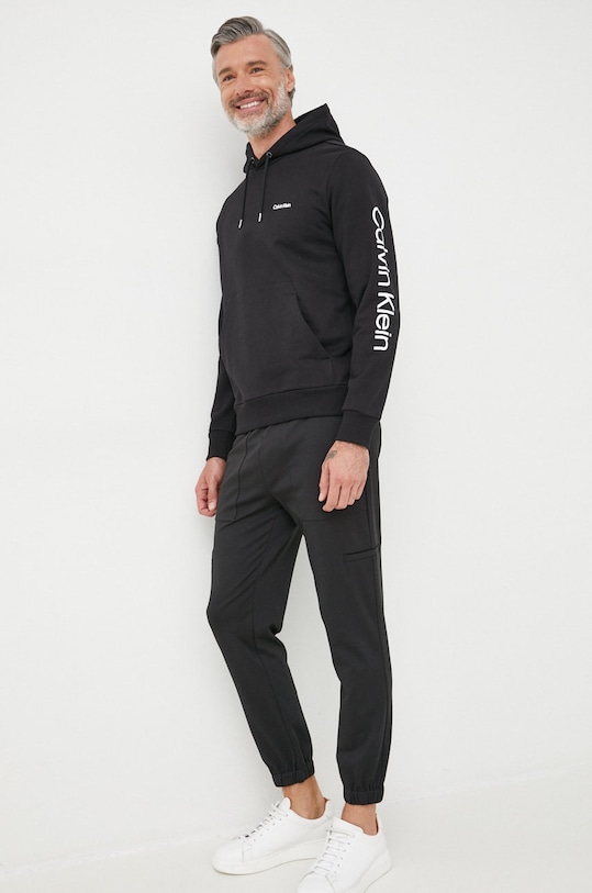 Calvin Klein bluza bawełniana K10K109696.9BYY czarny AW22