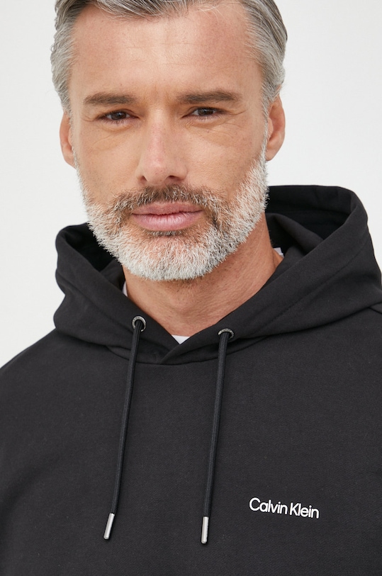 Calvin Klein bluza bawełniana czarny K10K109696.9BYY