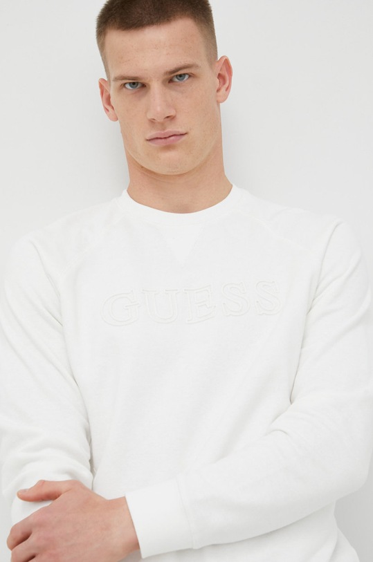 Guess bluza ALDWIN biały Z2YQ27.KAIJ1