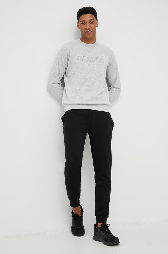 Guess bluza ALDWIN Z2YQ27.KAIJ1 szary AW22