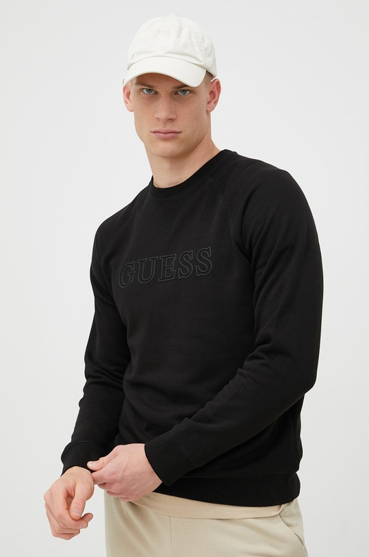 Guess bluza ALDWIN czarny Z2YQ27.KAIJ1