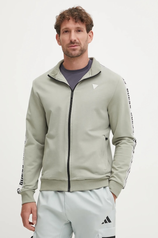 Кофта Guess з еластаном зелений Z2YQ12.K6ZS1