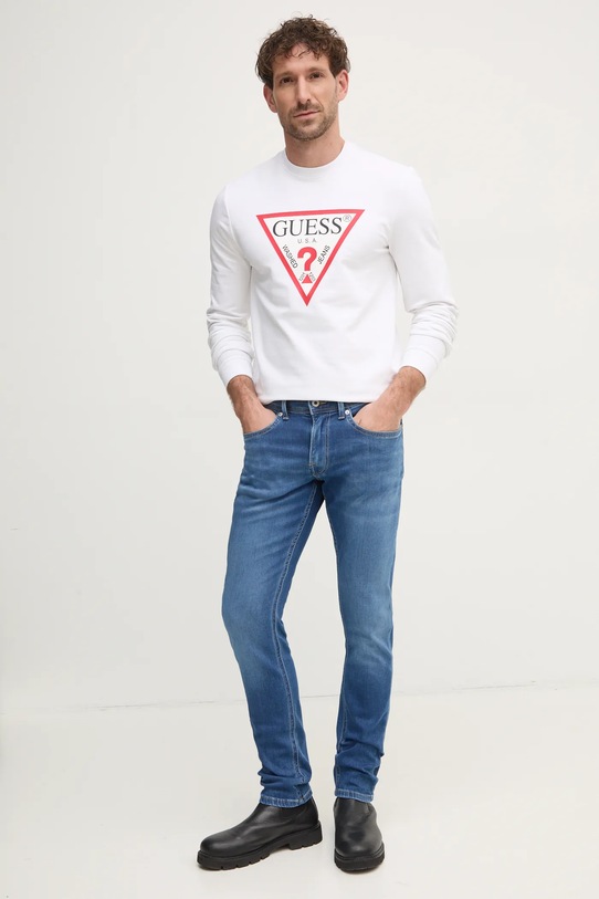 Суичър Guess M2YQ37.K6ZS1 бял AW22