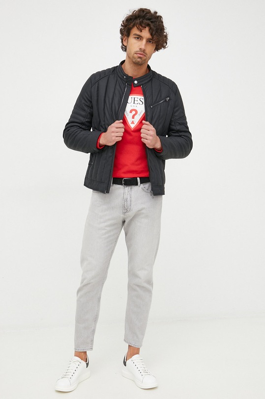 Guess bluza M2YQ37.K6ZS1 czerwony AW22