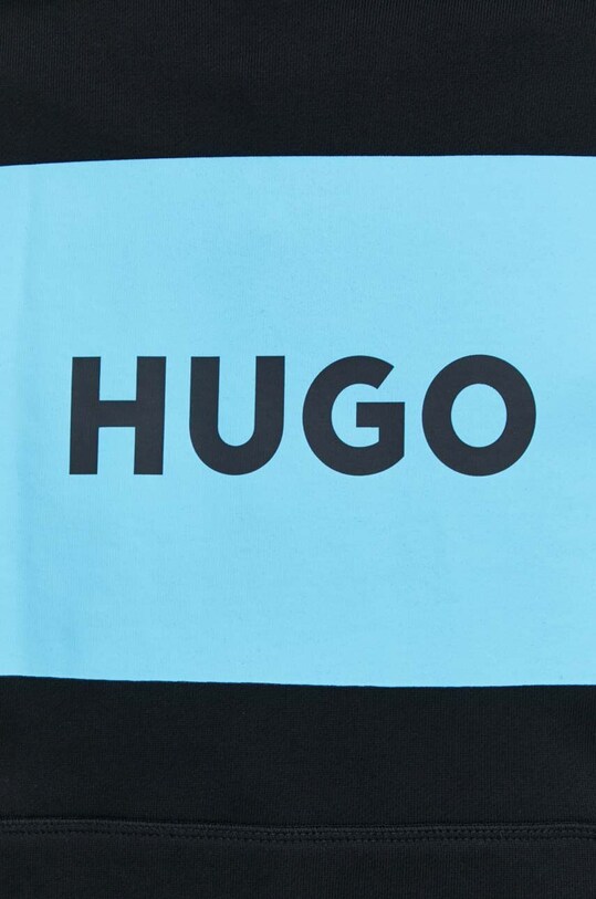 HUGO bluza bawełniana 50473168 czarny