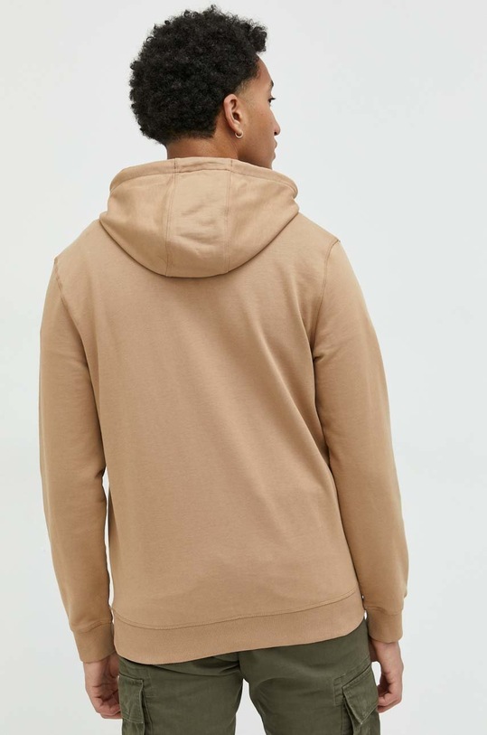 Oblečení Bavlněná mikina HUGO 50473168 béžová