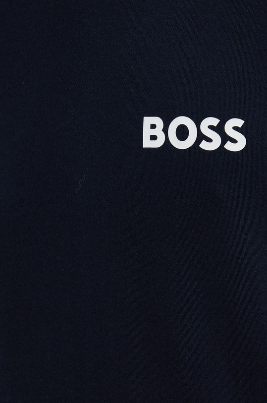 BOSS bluza bawełniana 50474909 50474909 granatowy
