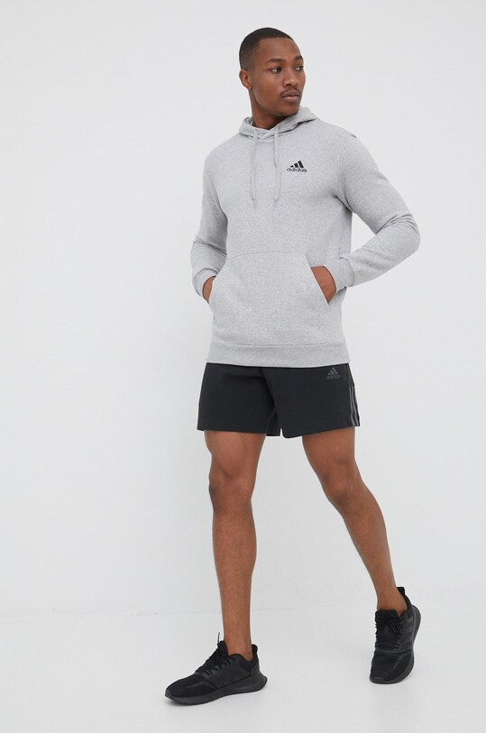 Mikina adidas H12213 šedá AW22