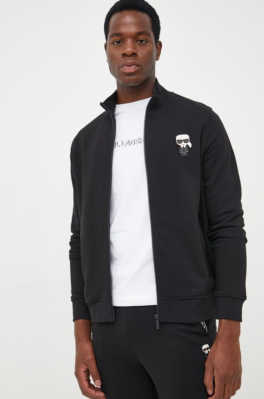 Кофта Karl Lagerfeld без капюшона чорний 500900.705895