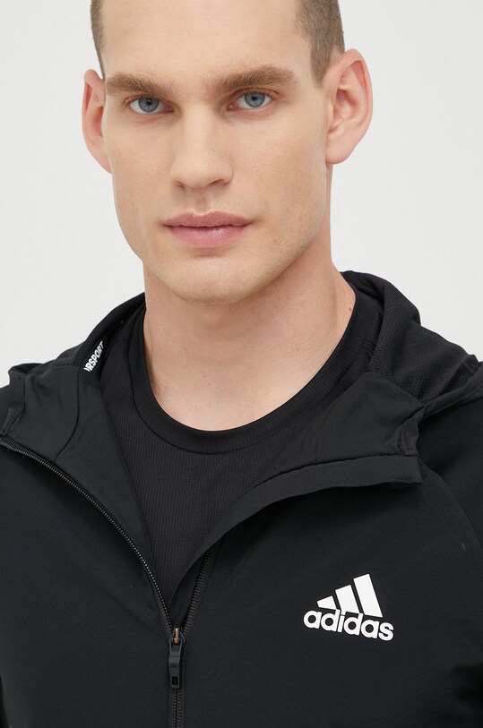 Tréningová mikina adidas Performance HA6366 čierna