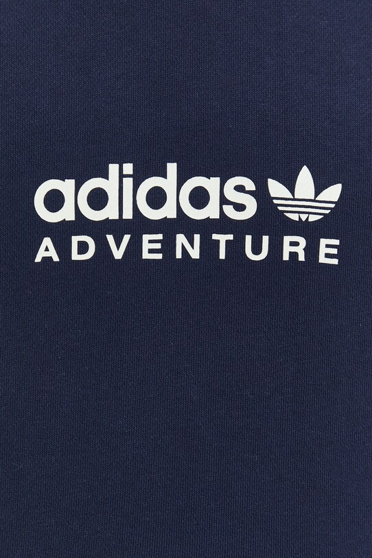 Хлопковая кофта adidas Originals HK5004 тёмно-синий