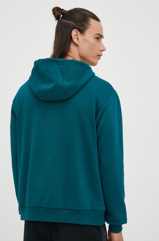 Odzież Puma bluza dresowa Run it Back 536468 turkusowy