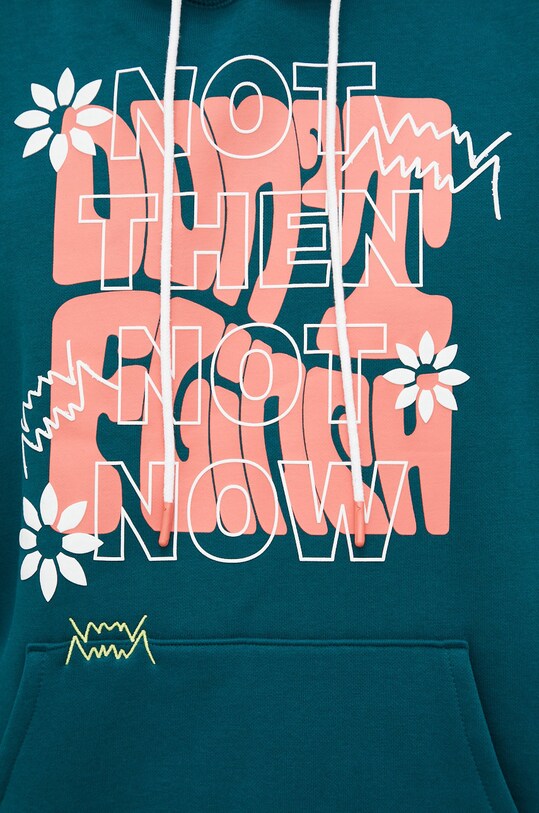 Puma bluza dresowa Run it Back 536468 turkusowy