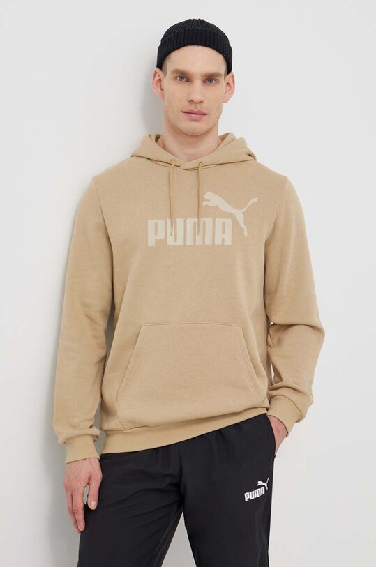 Puma bluza z kapturem beżowy 586687
