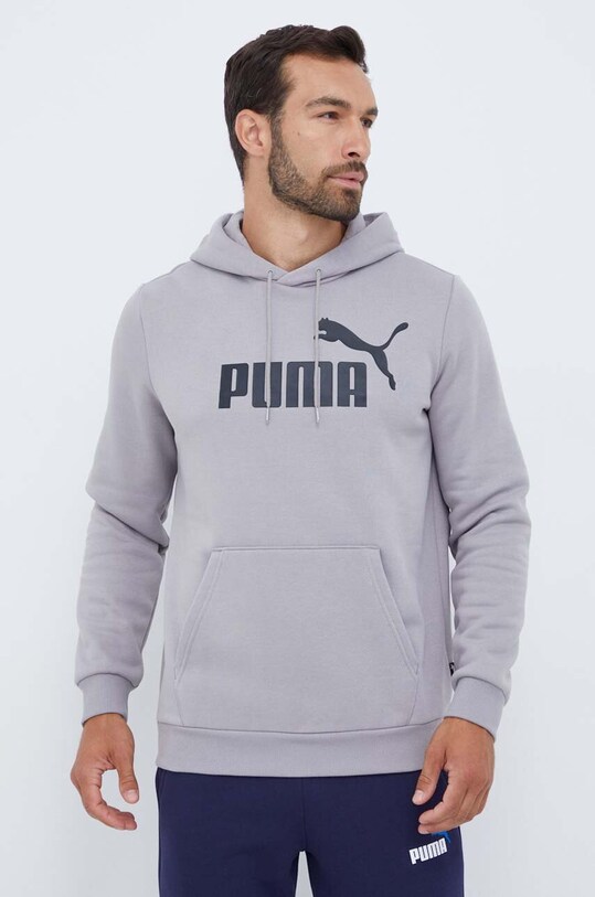 Puma bluza z kapturem szary 586687