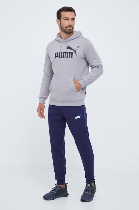 Mikina Puma 586687 sivá AW24