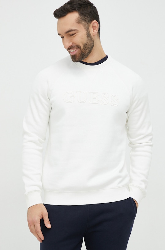 Guess bluza ALDWIN biały Z2YQ27.K9V31