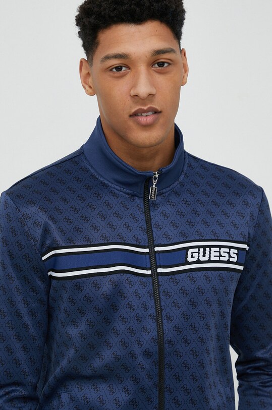 Mikina Guess KORBIN námořnická modř Z2BQ06.FL04Q
