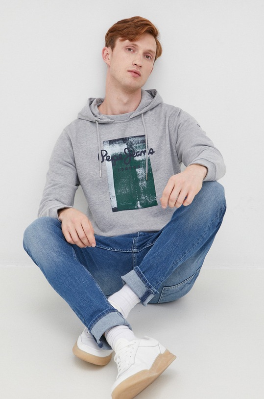 Pepe Jeans bluza szary PM582233.933