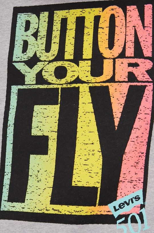 Levi's bluza bawełniana 38712.0055 szary