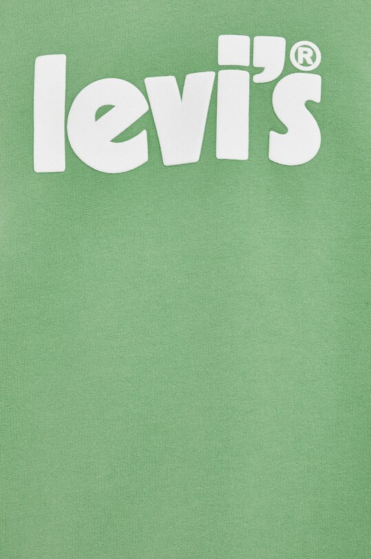 Levi's bluza bawełniana 38712.0051 zielony