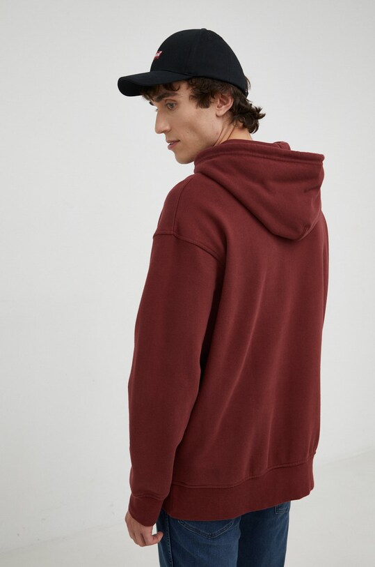Îmbrăcăminte Levi's hanorac de bumbac 38479.0110 burgundia