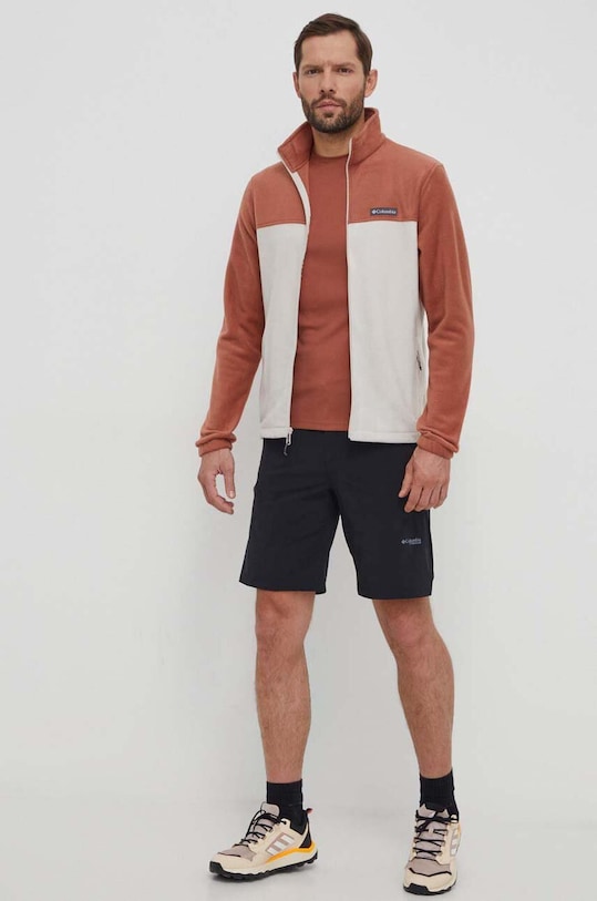 Sportovní mikina Columbia Steens Mountain 2.0 1476671 červená AW25