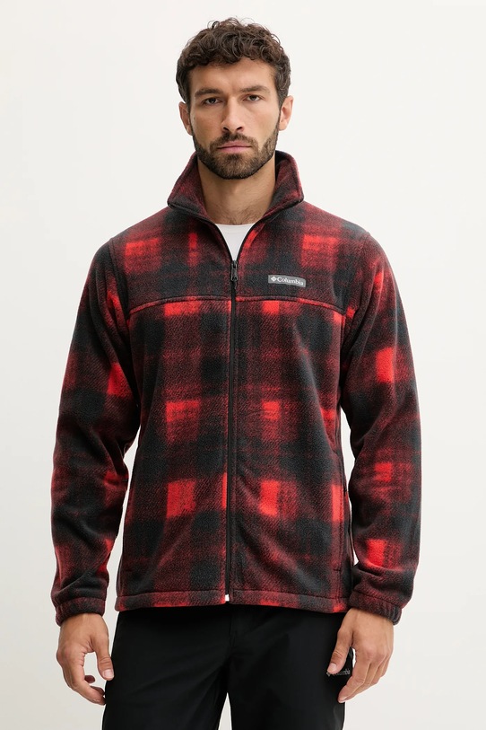 Columbia bluza sportowa Steens Mtn Print czerwony 1478231